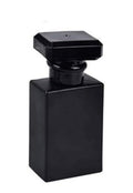 30mL Refillable Perfume Bottles, Black Cap, Gold Pump