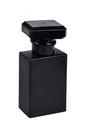 30mL Refillable Perfume Bottles, Black Cap, Gold Pump
